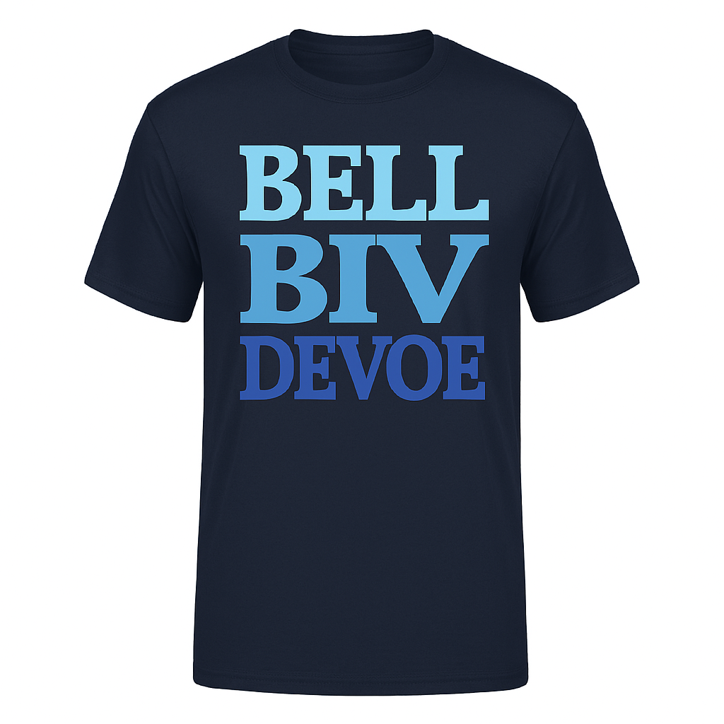 Black Bell Biv Devoe Logo T-Shirt