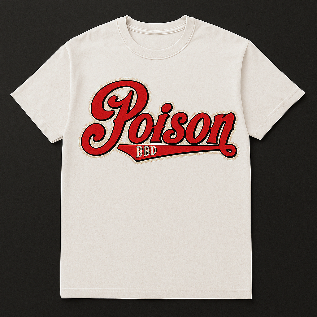 Poison Logo White